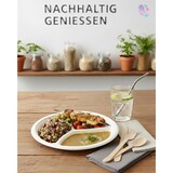 thumbnail of SET: Holzbesteckset Premium Messer und Gabel inkl. Serviette Einwegbesteck, 400 Stk, Holz gewachst, einzeln verpackt