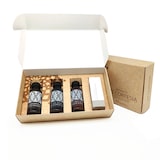 thumbnail of Kit cortesia cosmetico linea Cachemire SBCC per hotel e b&b in cofanetto Shampoo - Bagnoschiuma - Crema corpo - Cuffia doccia (10 kit)