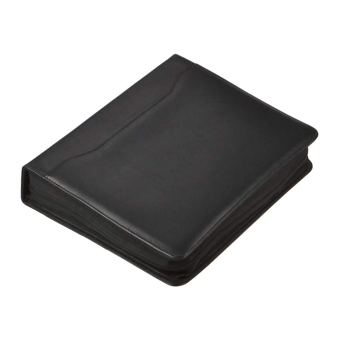 Alassio Ringbuchmappe 50mm mit Griff Konferenzmappe A4 schwarz Mappe mit großer Mechanik 30076