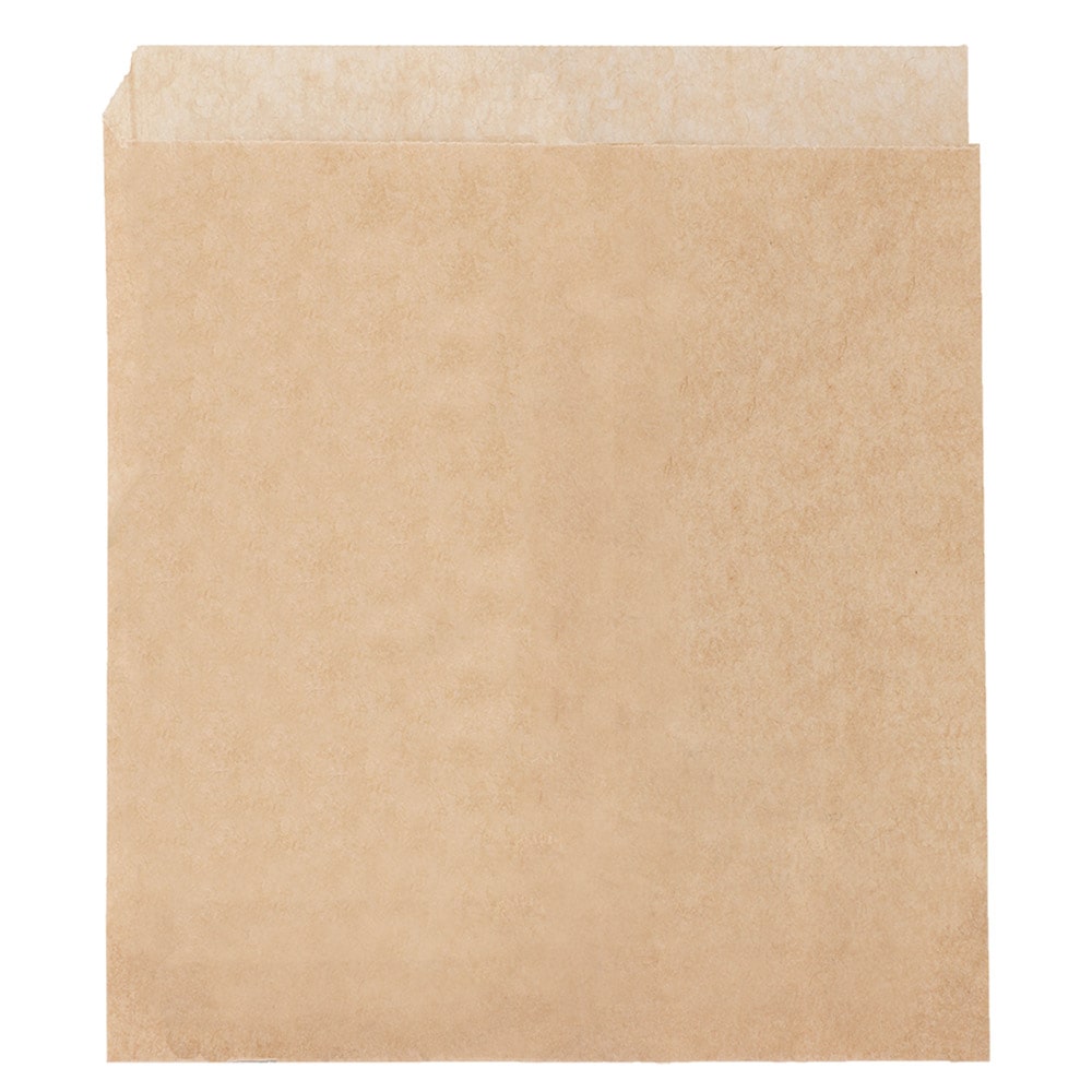 Garcia de Pou 500 Unités - Papier Ingraissables Ouvert 2 Côtés 'Grill&Go' 38 Gr/M2 16X16,5 Cm Naturel Kraft