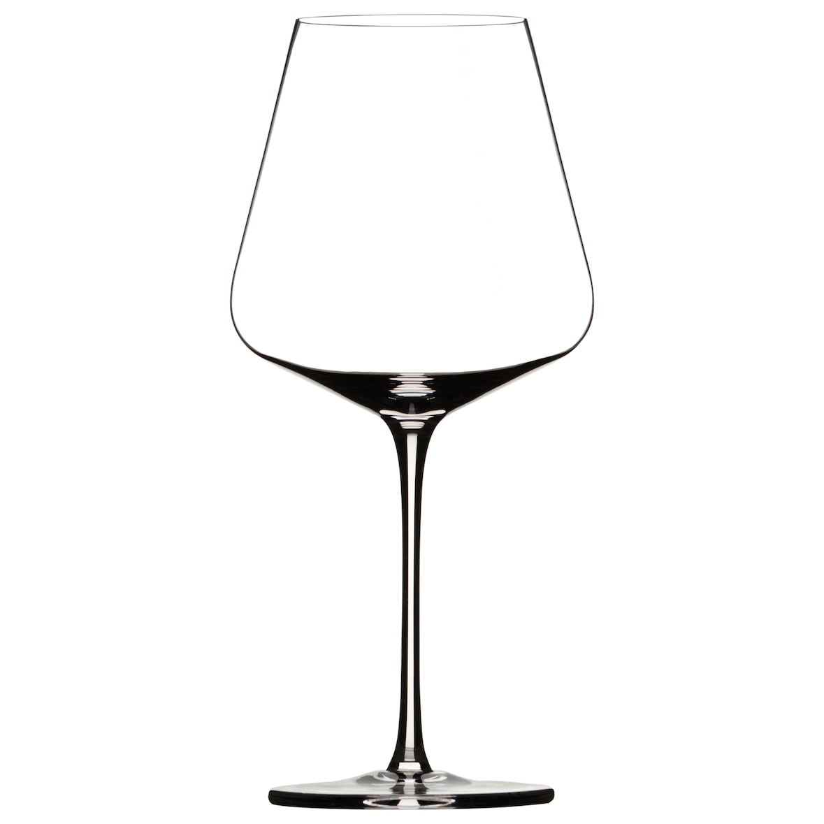 CHEF CUISINE Burgunder Kristallglas 2er Set, Mundgeblasen, Dünnwandig, Transparent, Spülmaschinengeeignet