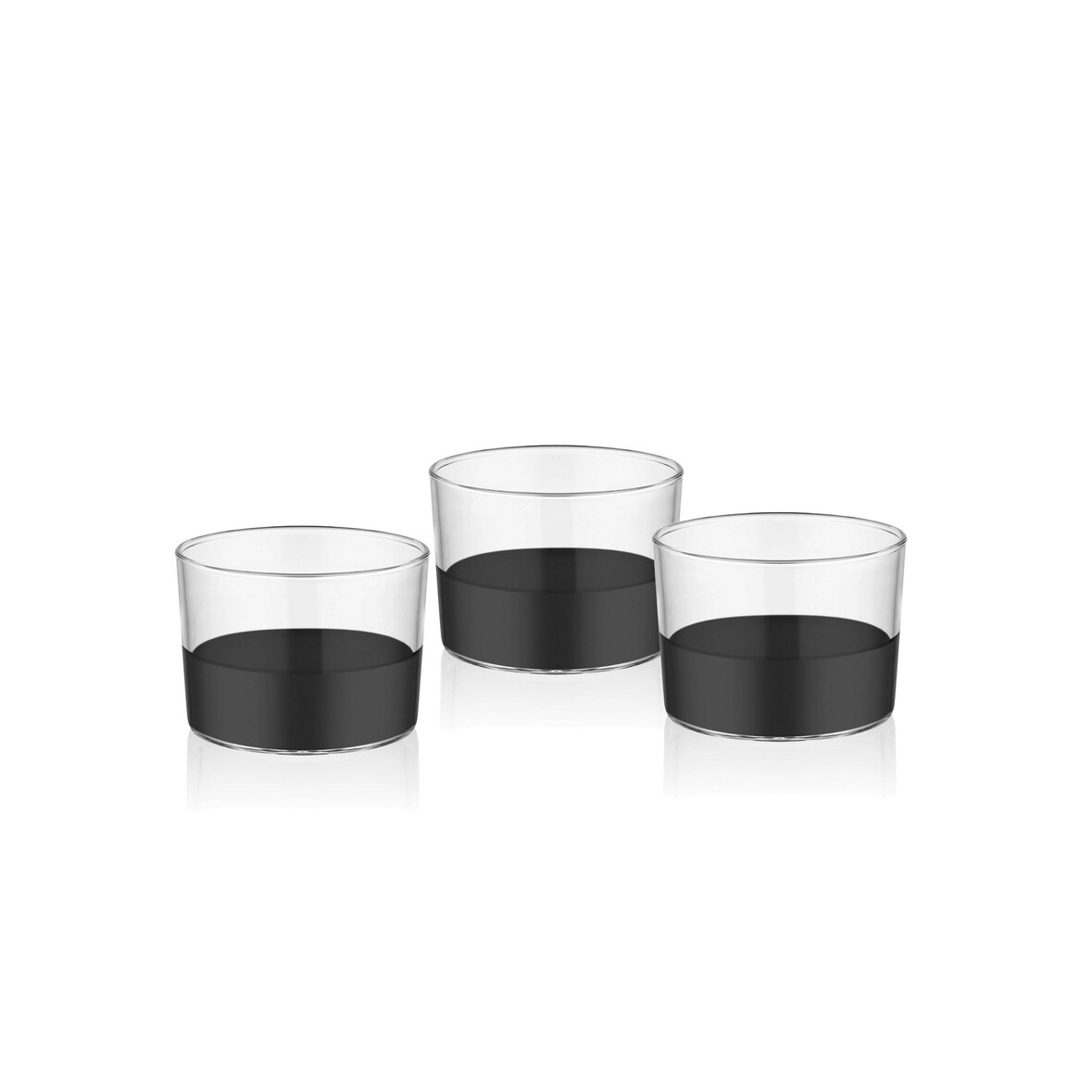 Schüsseln professionelle Hermia Concept 100 % GLAS, 6 x 8 x 8 / 100 ml (3 Stück) A4706