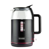 thumbnail of Hervidor de agua digital Bourgini 2000W Negro mate y cristal de 1,5L con ventana