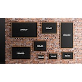 thumbnail of ALLboards Lavagna nera da gesso in cornice di legno 200×100 cm