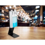 thumbnail of METRO Professional Desinfektionsmittelspender, Eisen, 25.4 x 10 x 40 cm, 950 ml, Tischspender, weiß / schwarz