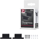 thumbnail of Paulmann ULine Zubehör Gurt Halter Gerade 2er-Set Schwarz 94622