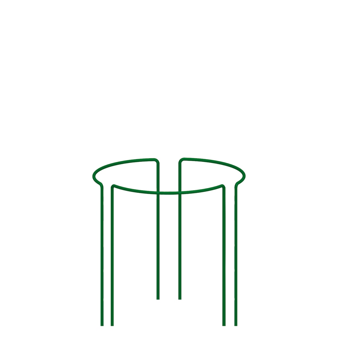 Wilk Pflanzstütze, 3-teilig, Höhe 45cm