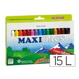 thumbnail of ALPINO - Lápices Cera Maxidacs Caja de 15 U.