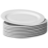 thumbnail of METRO Professional Piatto da portata Fine Dining, porcellana, 35.5 cm, ovale, bianco, 4 pezzi