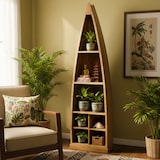 thumbnail of OPIUM OUTLET muebles cómoda armario estante esquinero "estante para barco" marrón forma de barco Asiático oriental