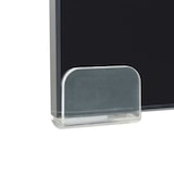 thumbnail of Helloshop26 - Meuble télé buffet tv télévision design pratique support pour moniteur 80  cm verre noir 2502015