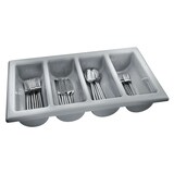 thumbnail of GRÄWE Besteckkasten leer 4 Fächer Gastronorm 1/1 inkl. Deckel stapelbar