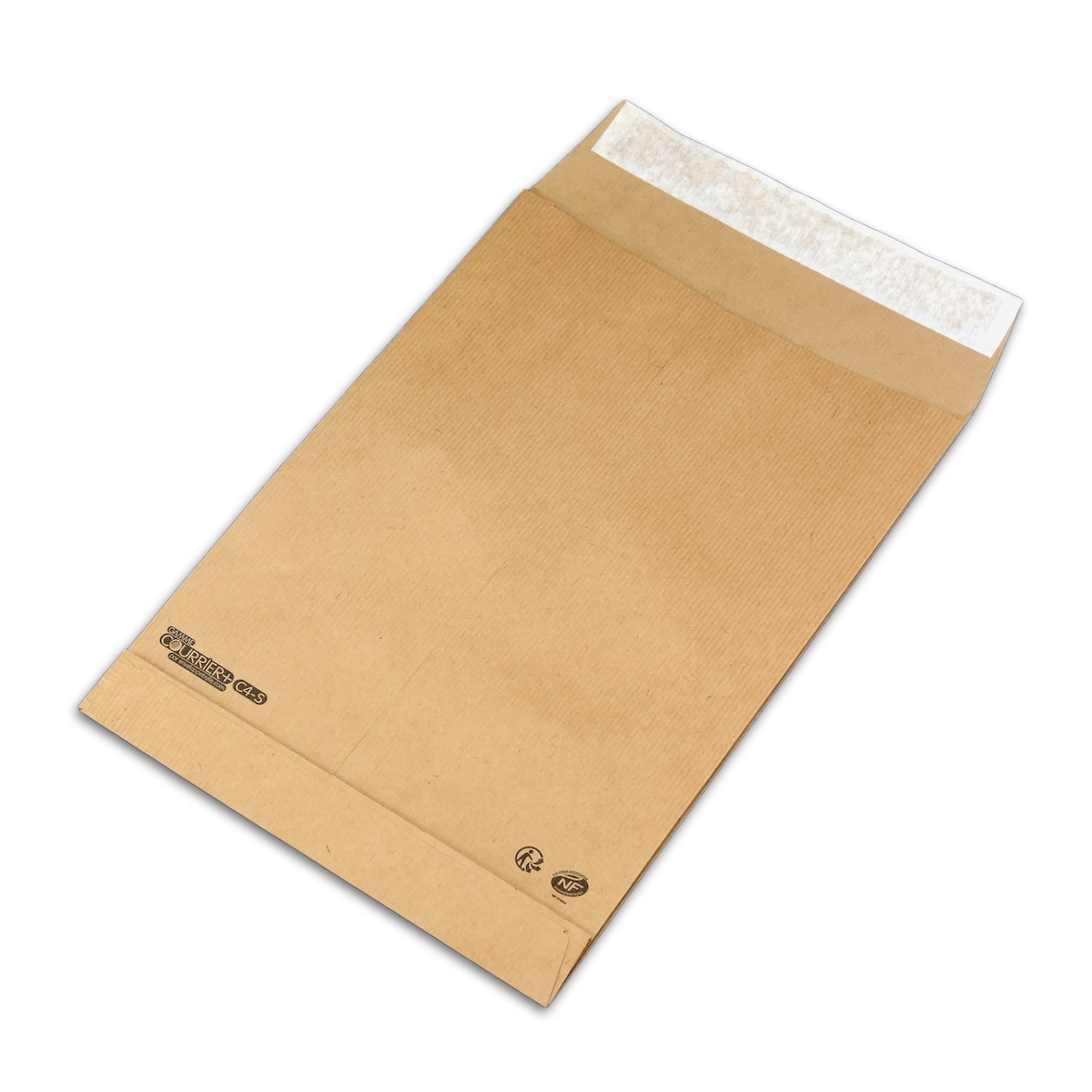 Lot de 50 Enveloppes kraft 120g à soufflets C4 - gamme Courrier+