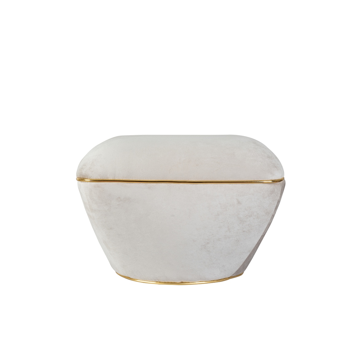 Hocker Revena 100 Taupe / Gold