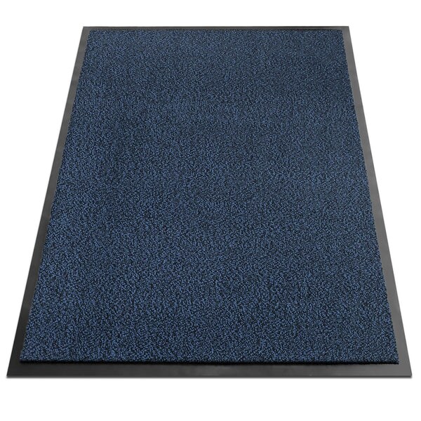 KARAT Schmutzfangmatte SKY - Fußmatte für innen und außen - rutschfest - Blau meliert / 60 x 180 cm