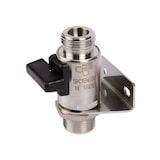 thumbnail of Wandhalter mit Abstellhahn, NW:10 mm