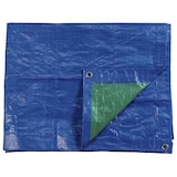 thumbnail of Markise 5 x 8 m, doppelseitig, blau/grün, Metallösen, Dichte 90 g/m2, Edm