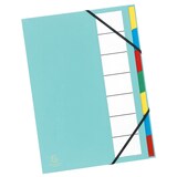 thumbnail of Exacompta Ordnungsmappe mit festem Deckel 3mm, Gummizug und dehnbarem Faltenrücken, 7 Fächer, Ordonator, für Format DIN A4