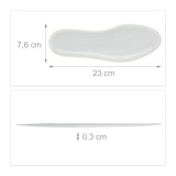 thumbnail of Relaxdays Sohlenwärmer, 20 Paar, Größe S, Wärmeeinlagen für Schuhe, 8h warme Füße, luftaktiviert, selbstwärmend, weiß