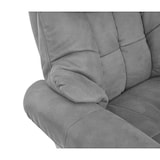 thumbnail of MCA Relaxsessel Calgary 2, Fernsehsessel Sessel, Stoff/Textil 150kg belastbar ~ hellgrau, naturbraun