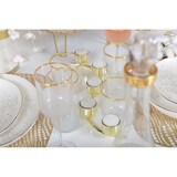 thumbnail of Bougeoir 5 feux torsade doré pour chauffe plat