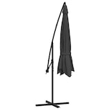 thumbnail of vidaXL Zweefparasol met aluminium paal 350 cm antracietkleurig