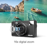 thumbnail of Appareil Photo Numérique 24MP HD Vidéo 1080P Zoom 16X Écran 3 Pouces Cadeau Idéal Rose 2 YONIS