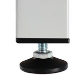 thumbnail of PROREGAL Werkbank Rhino mit 1 Tür + Regalteil | HxBxT 84x120x60cm | Traglast 300kg | Lichtgrau/Anthrazitgrau