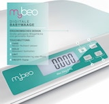 thumbnail of MyBeo Digitale Babywaage mit Display 50 g bis 20 kg / 3 Zoll Display /  Einheit kg & lb