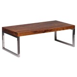 thumbnail of Massiver Couchtisch 120cm Wohnzimmertisch Holz Tisch Massiv Beistelltisch