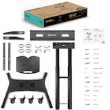 thumbnail of ONKRON Soporte TV con Ruedas y Altura Ajustable, Inclinación 90°, para TVs de 50-83", hasta 70 kg, VESA hasta 800x500, TS1380-B Negro