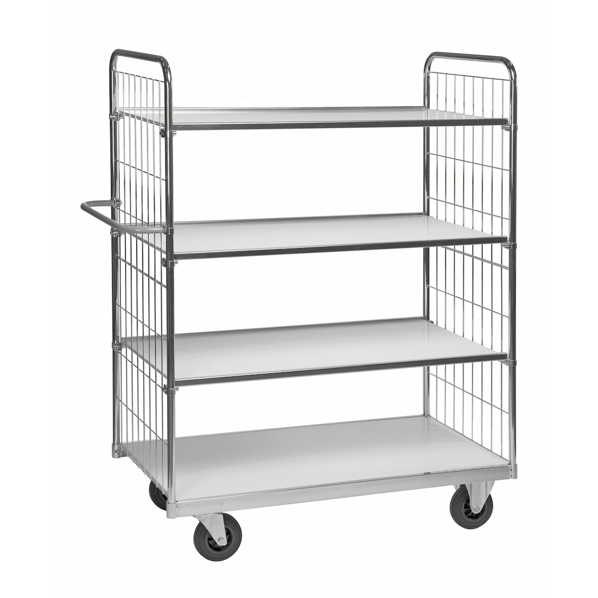 Kongamek Kommissionierwagen KM9000-4LB (1590 x 650 x 1695), elektrolytisch verzinkt