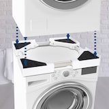 thumbnail of Telaio di collegamento per lavatrici regolabile