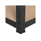 thumbnail of 2x Profeco heavy duty opbergrek 180x90 cm - Stellingkast 10 planks x 175kg - Zwart
