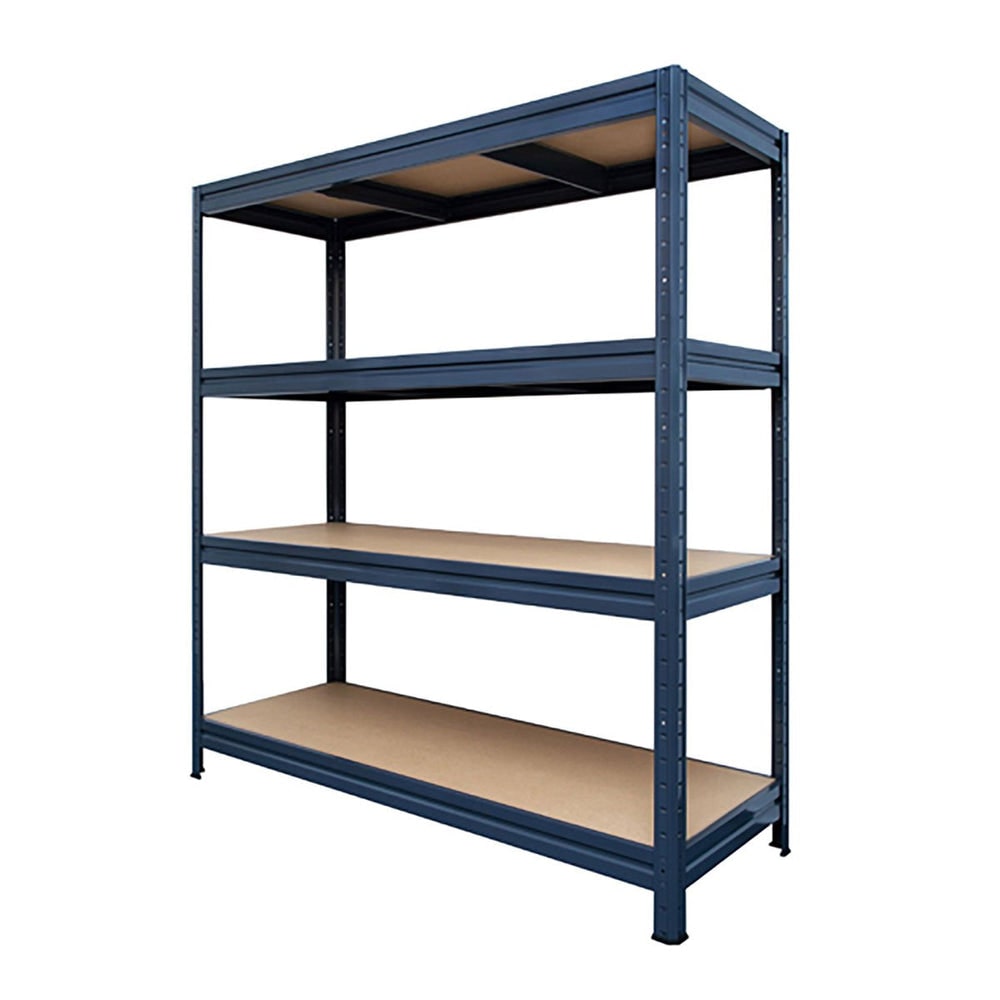 Schwerlastregal Weitspannregal - Grau - Traglast bis 1500 kg / 177 x 160 x 60 cm