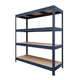 thumbnail of Schwerlastregal Weitspannregal - Grau - Traglast bis 1500 kg / 177 x 160 x 60 cm