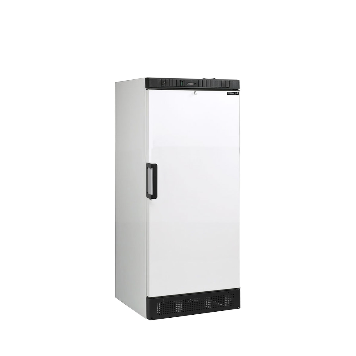 TEFCOLD Refrigerador de almacenamiento SDU1220 TEFCOLD, acero y vidrio, refrigeración profesional, Blanco