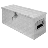 thumbnail of ECD Germany Alu-Werkzeugkasten 73×24×32 cm – abschließbar, Transportbox/Alubox/Truckbox/Deichselbox, Werkzeugkiste