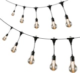 thumbnail of LED Lichterkette 20 Filament Glühbirnen für Party Außen koppelbar L: 9,5m