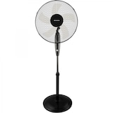 thumbnail of Ventilador de pie Grunkel FAN-165RNG negro con 3 niveles de potencia y 50W con base redonda.