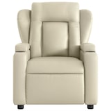 thumbnail of vidaXL Massagesessel Creme Kunstleder