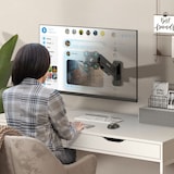 thumbnail of ONKRON TV & Monitor Halterung Wand für 13-34 Zoll, bis 8 kg, höhenverstellbar, VESA 75x75 & 100x100, schwenkbar, neigbar, drehbar, Schwarz G120