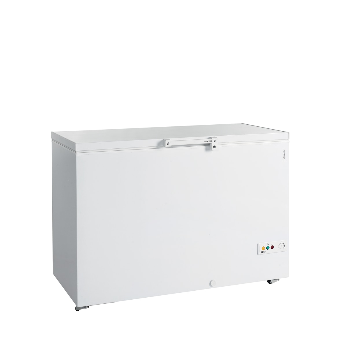TEFCOLD Congelador para helados FR405 SL TEFCOLD, acero y vidrio, refrigeración profesional, Blanco