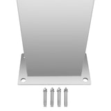 thumbnail of vidaXL Buitendouche gebogen roestvrij staal