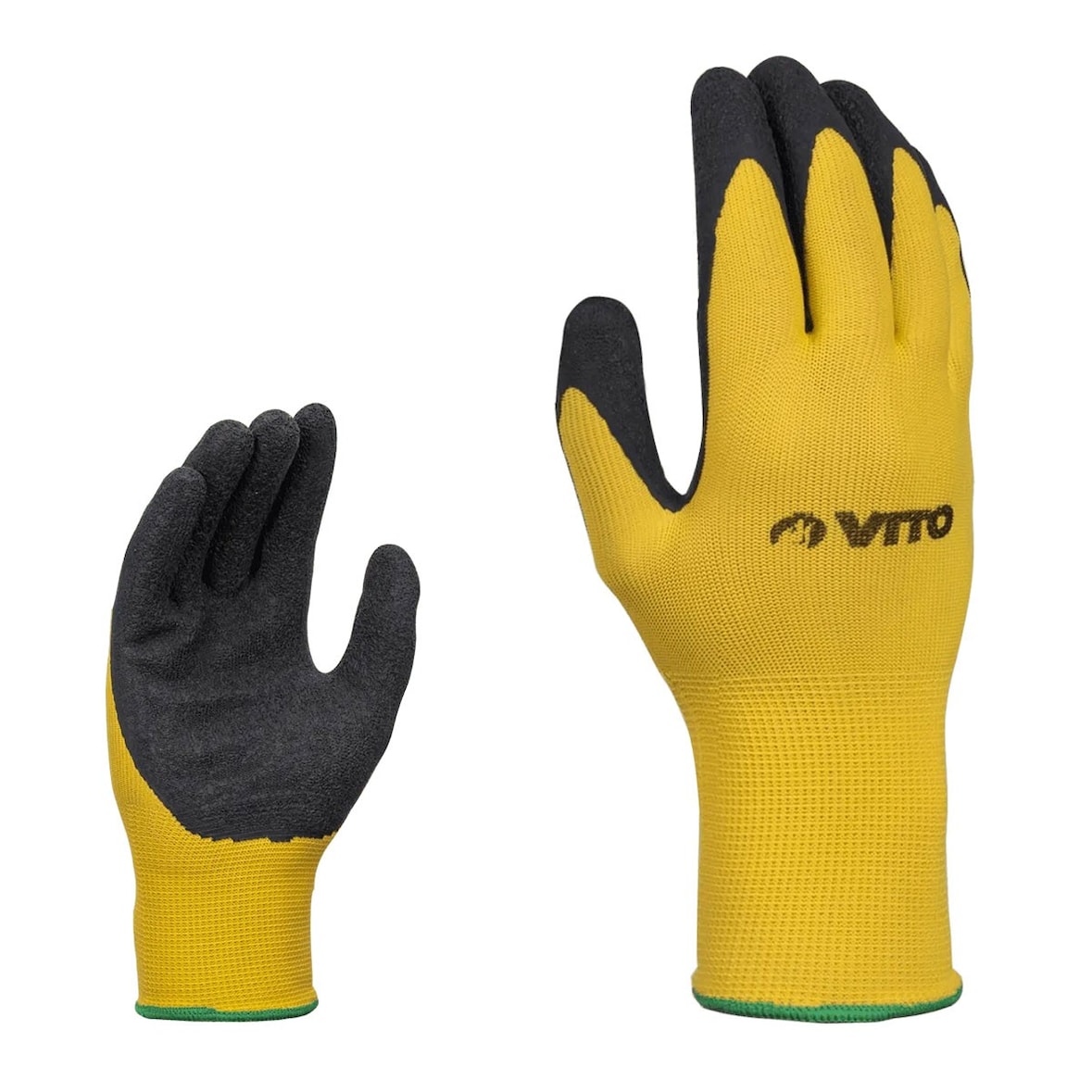 Guanti da lavoro in nitrile antiscivolo VITO con protezione Comfort Grip e certificazione CE