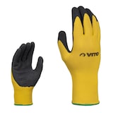 thumbnail of Guanti da lavoro in nitrile antiscivolo VITO con protezione Comfort Grip e certificazione CE