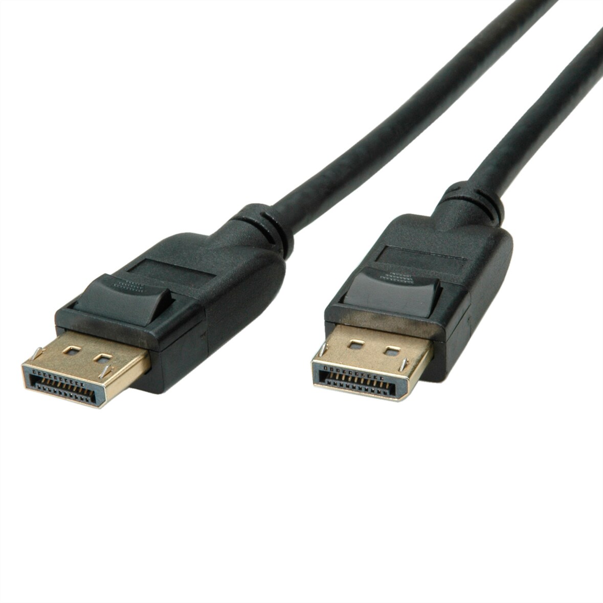 ROLINE GREEN DisplayPort Kabel, v1.4, DP ST - ST, schwarz, 1 m