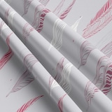 thumbnail of Bettwäsche 200x200 cm Fleece Grau Lila Feder Winter warm