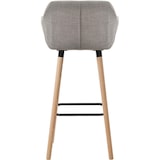 thumbnail of Conjunto de 2 Bancos de Bar Grant em Tecido cinza