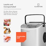 thumbnail of Caldwell Eiswürfelmaschine Bulleteis 12kg/24h Wassertank: 1,3 l Edelstahl